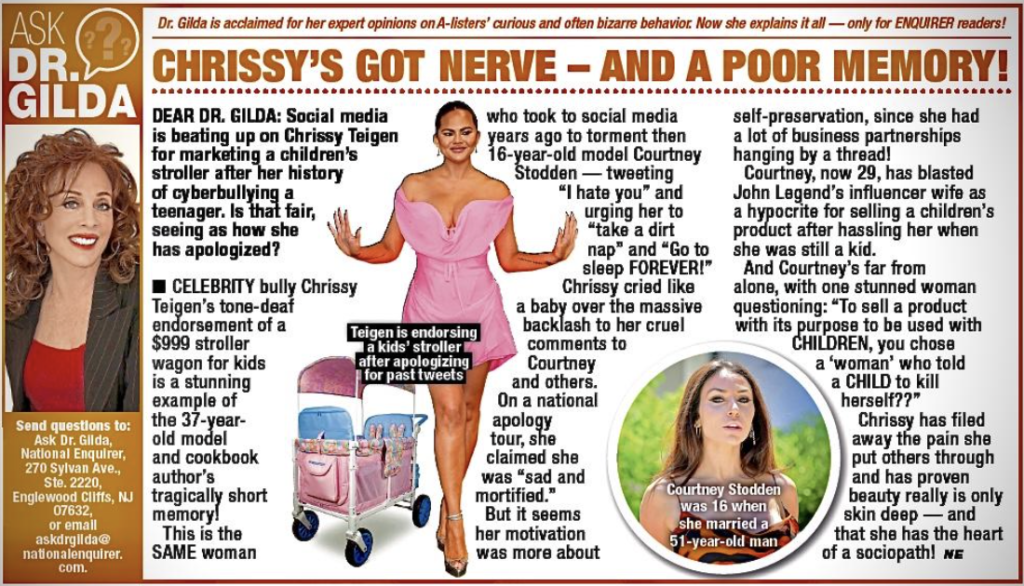 Chrissy's Got Nerve - And a Poor Memory by Dr. Gilda Carle